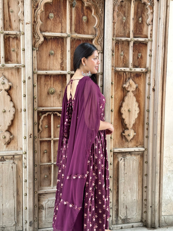 Fairy Wine Gher Suit Set - Jonaya