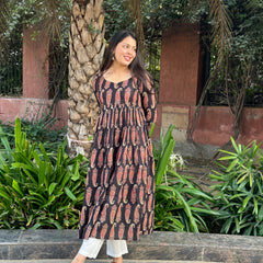 Paisley print kameez - Jonaya