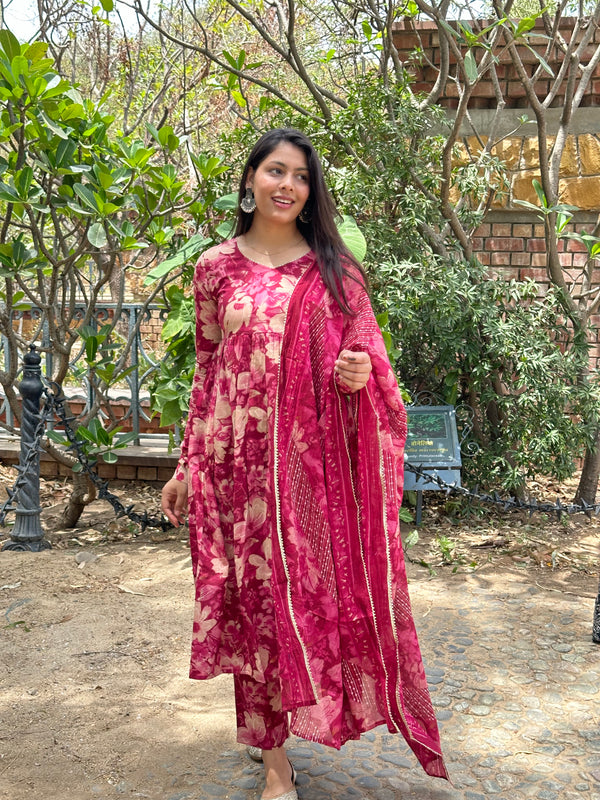 Blush Pink Suit Set - Jonaya