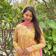 Warm yellow suit set - Jonaya