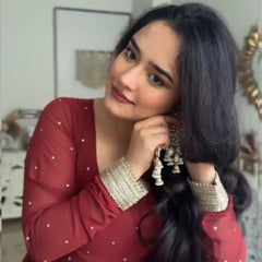 Chand Pure Georgette Anarkali set Jonaya
