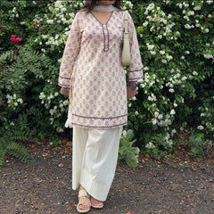 Purple love pakistani kurti Jonaya