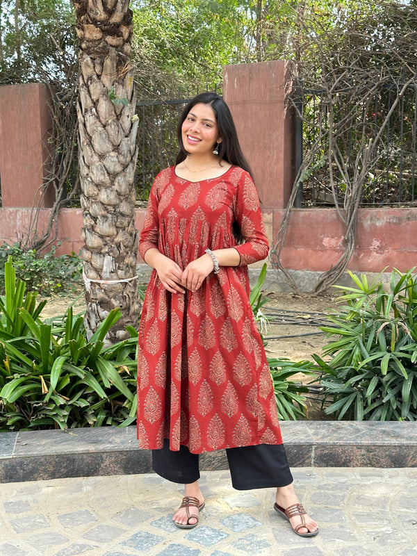 Shagun special Anarkali kameez - Jonaya