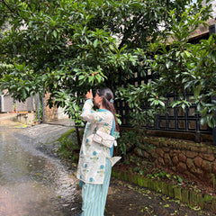 Turquoise Green Farshi Salwar Set Jonaya