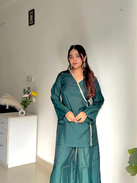 Perfect mehndi indo western coord set Jonaya