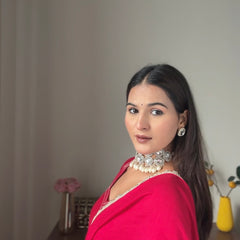 Rose blooming heavy Anarakali Jonaya