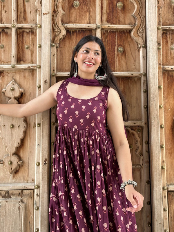 Fairy Wine Gher Suit Set - Jonaya