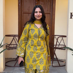 Spring Green black Farshi set