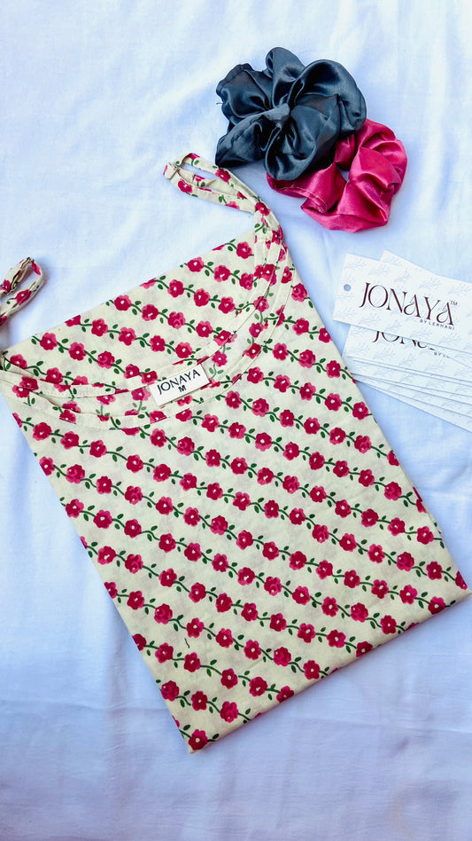 Strap Kurti by Jonaya