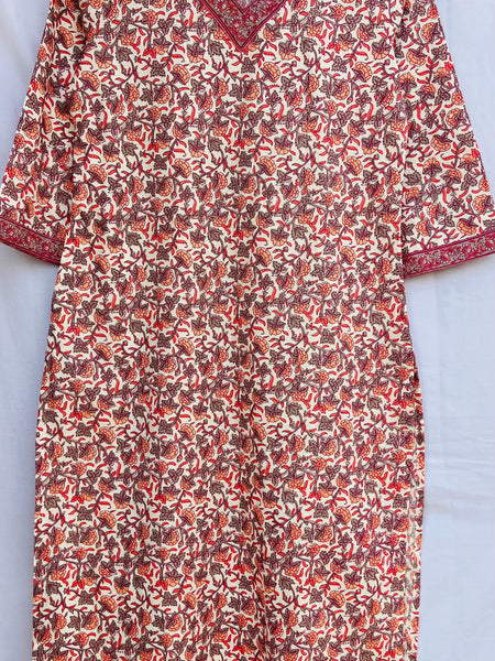 Jonaya Long Rozana Kurti for Women