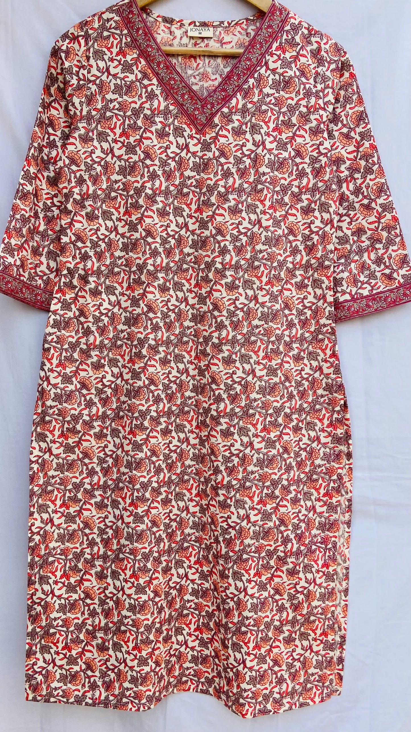 Jonaya Long Rozana Kurti for Women