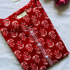 Embroidery Short Kurti by Jonaya
