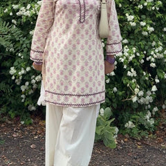 Purple love pakistani kurti Jonaya