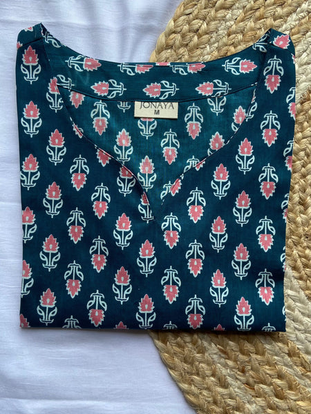 Cotton Short Kurti by Jonaya in stylish design