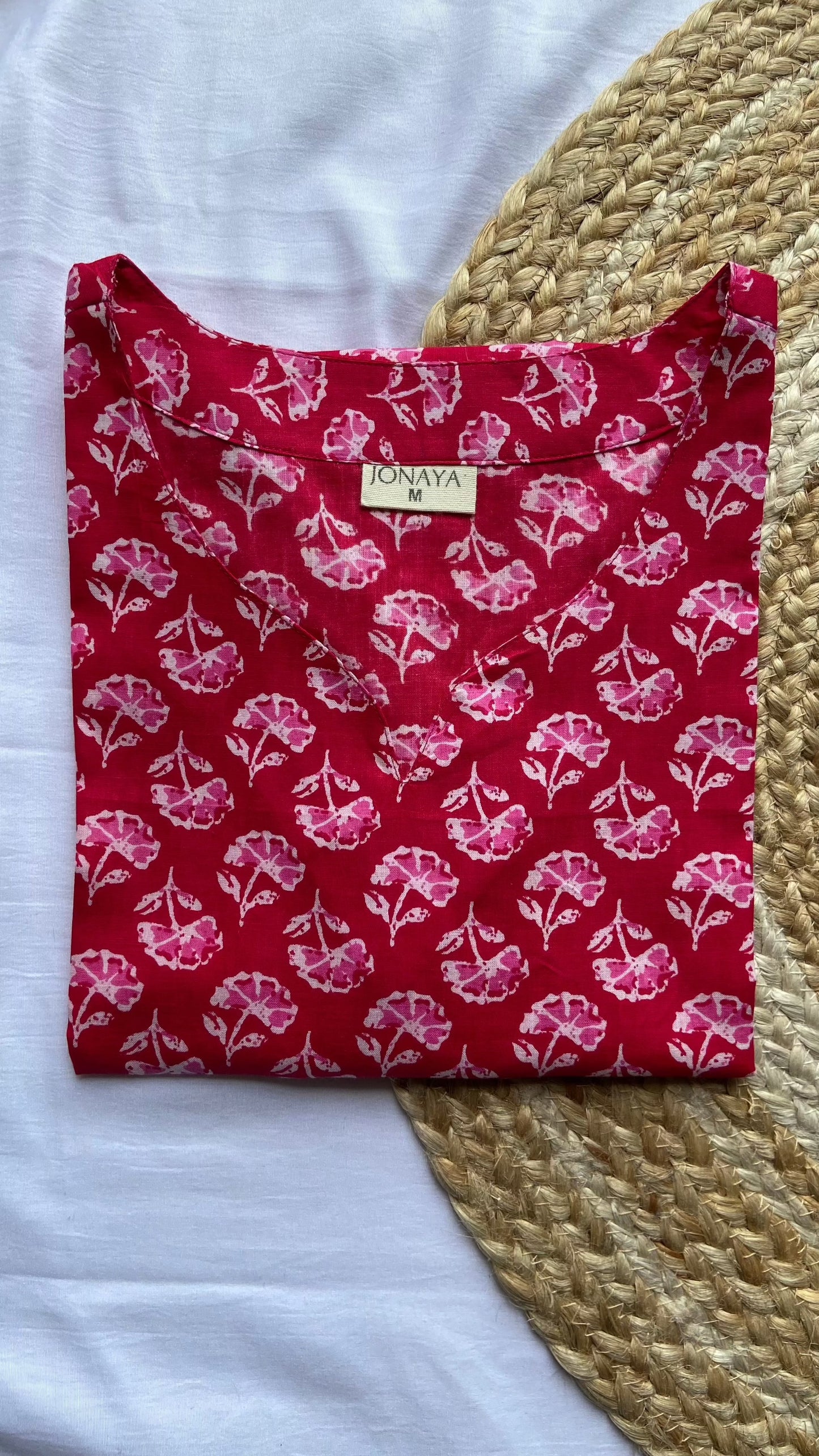 Comfortable cotton short kurti for women