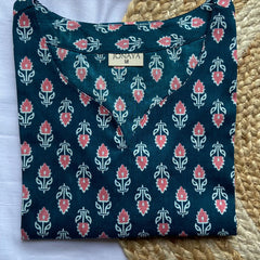 Comfortable cotton short kurti for women