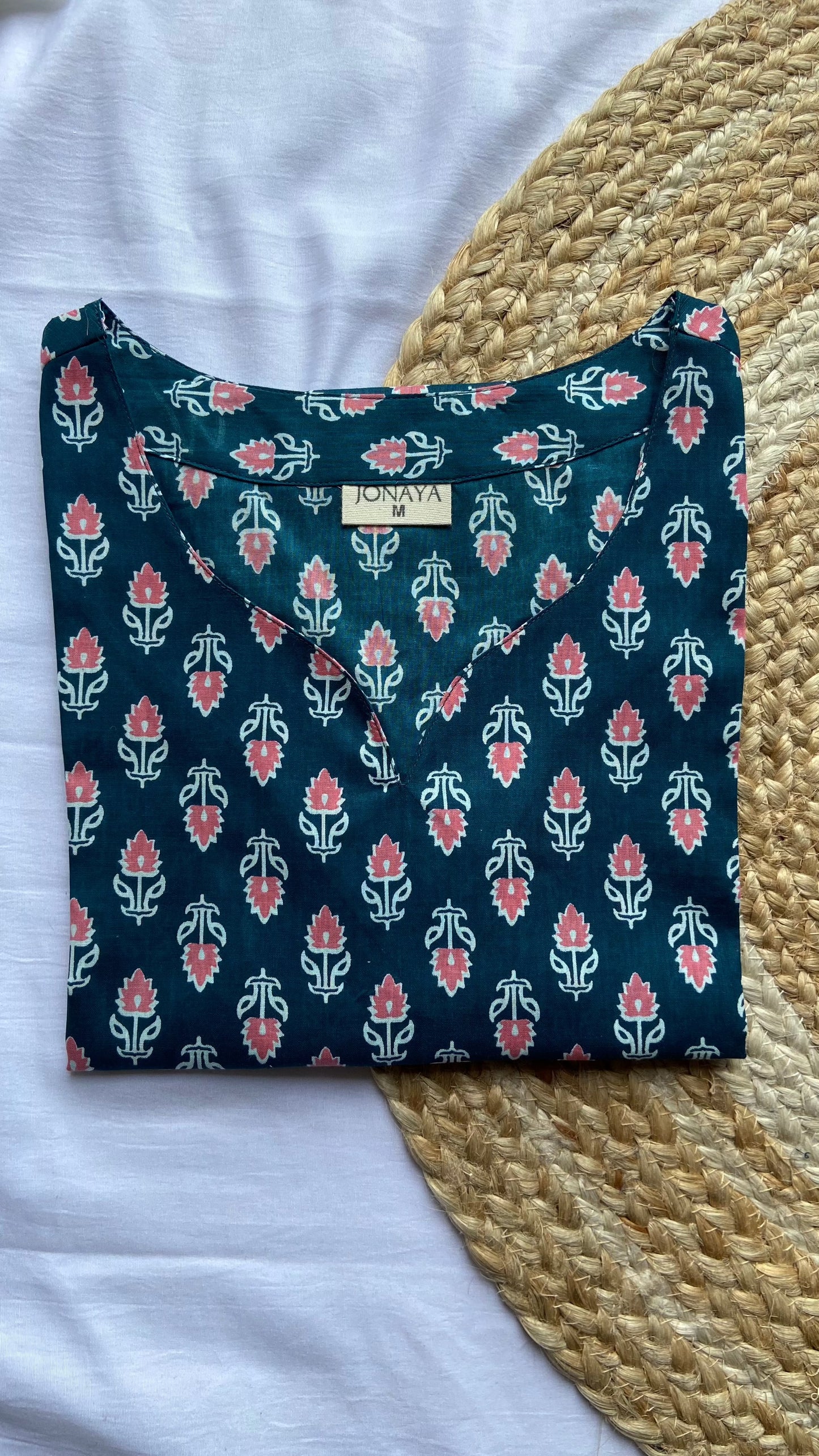 Comfortable cotton short kurti for women