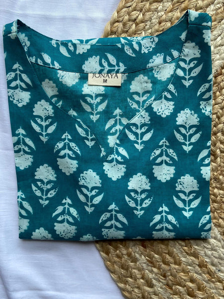 Cotton Short Kurti by Jonaya in stylish design