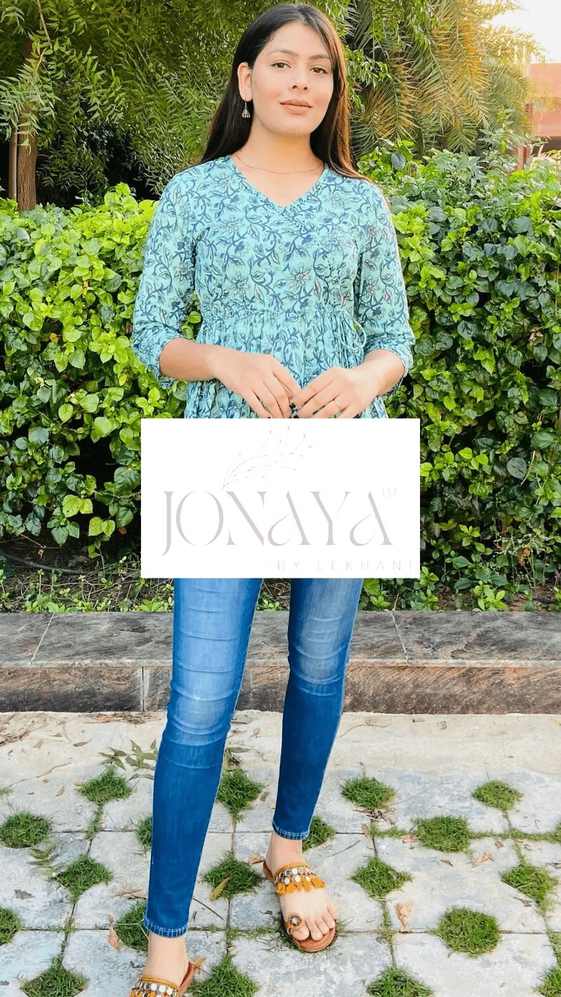 Angrakha Kurti by Jonaya