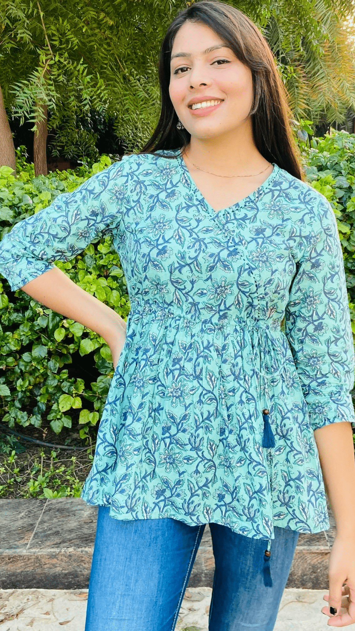 Stylish Angrakha Kurti for Women