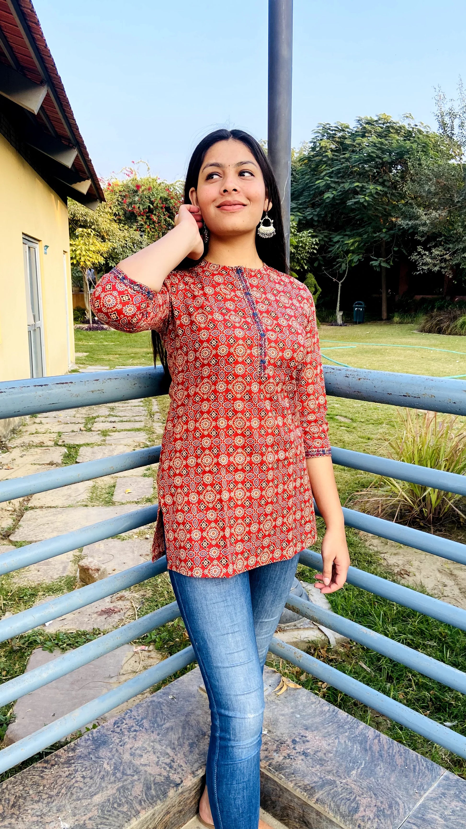Trendy Short Kurti for Casual Wear
